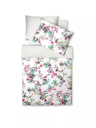 FLEURESSE | Satin Bettwäsche 70x90cm/140x200cm BED ART Veilchen | 